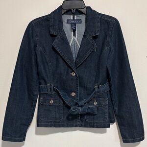 Baccini Women's Denim Jacket - Blue